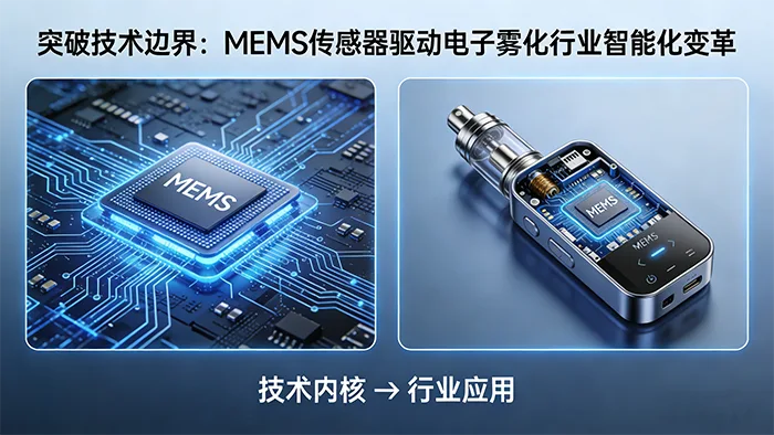 突破技术边界:MEMS传感器驱动电子雾化行业智能化变革